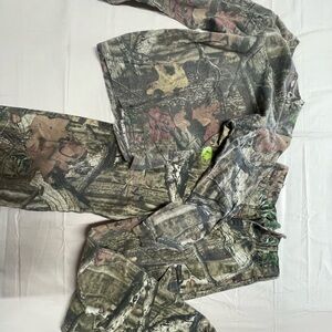 Camo Kids Matching Set - Green and Brown